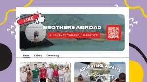 Brothers Abroad YouTube channel